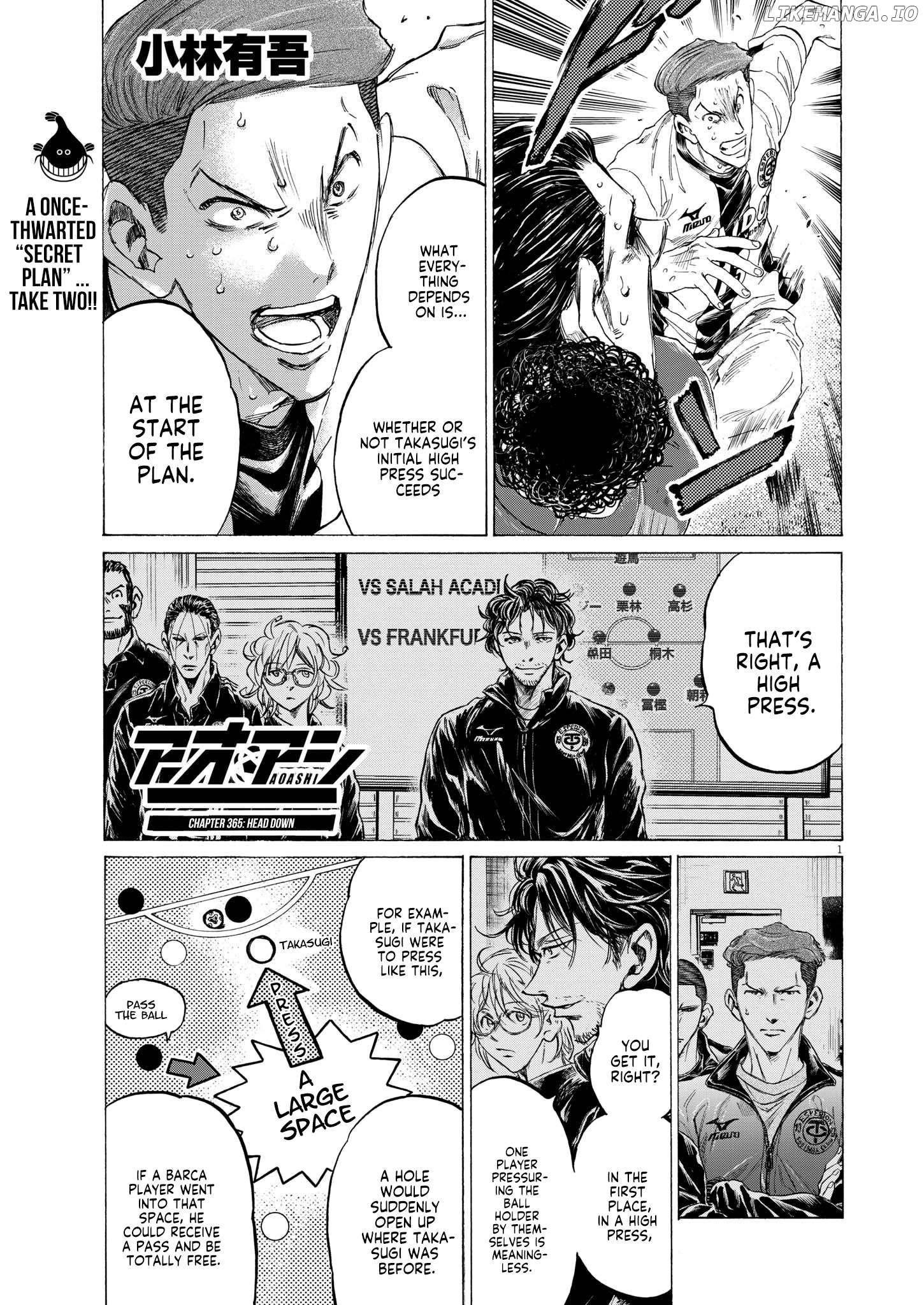 Ao Ashi, Chapter 365 image 02